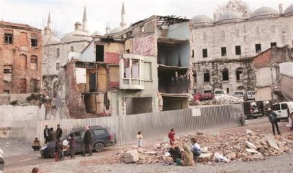 Shanty neighborhood in Istanbul